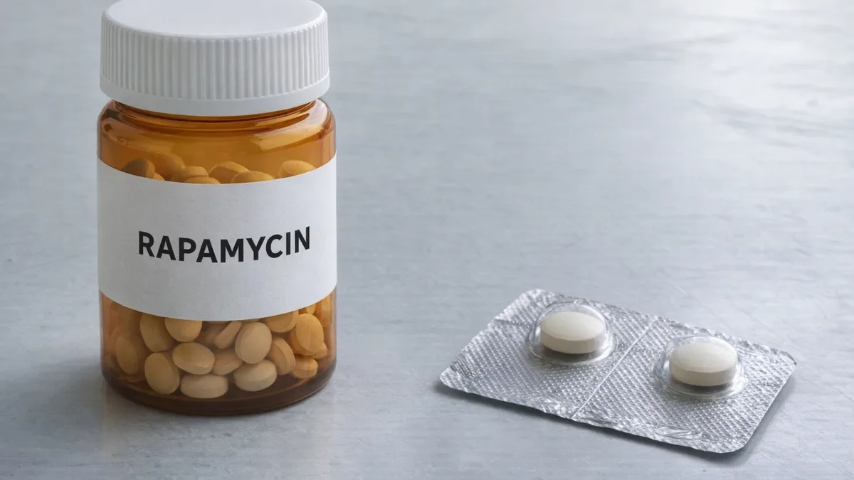 Rapamycin (sirolimus) editorial research scene